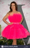 Kimberleigh Gelber attends The V&A Summer Party in London wearing Giambattista Valli 2